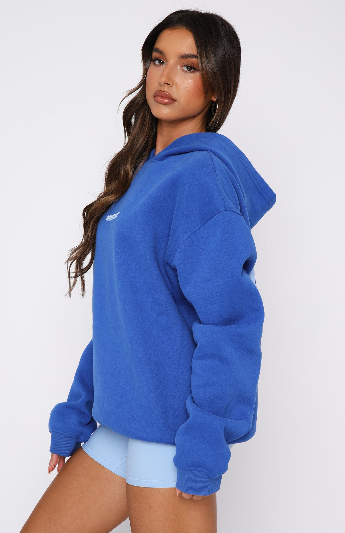 Leisure Series Oversized Hoodie Cobalt - Image 3