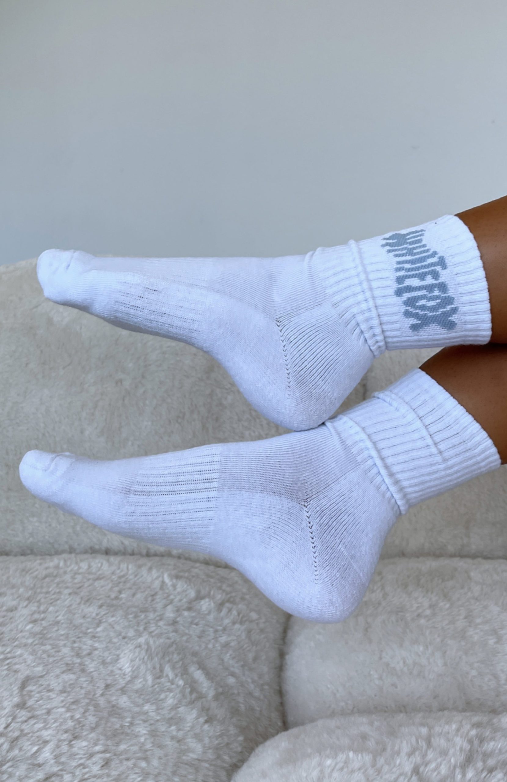 Archive 6.0 Socks White/Blue - Image 3
