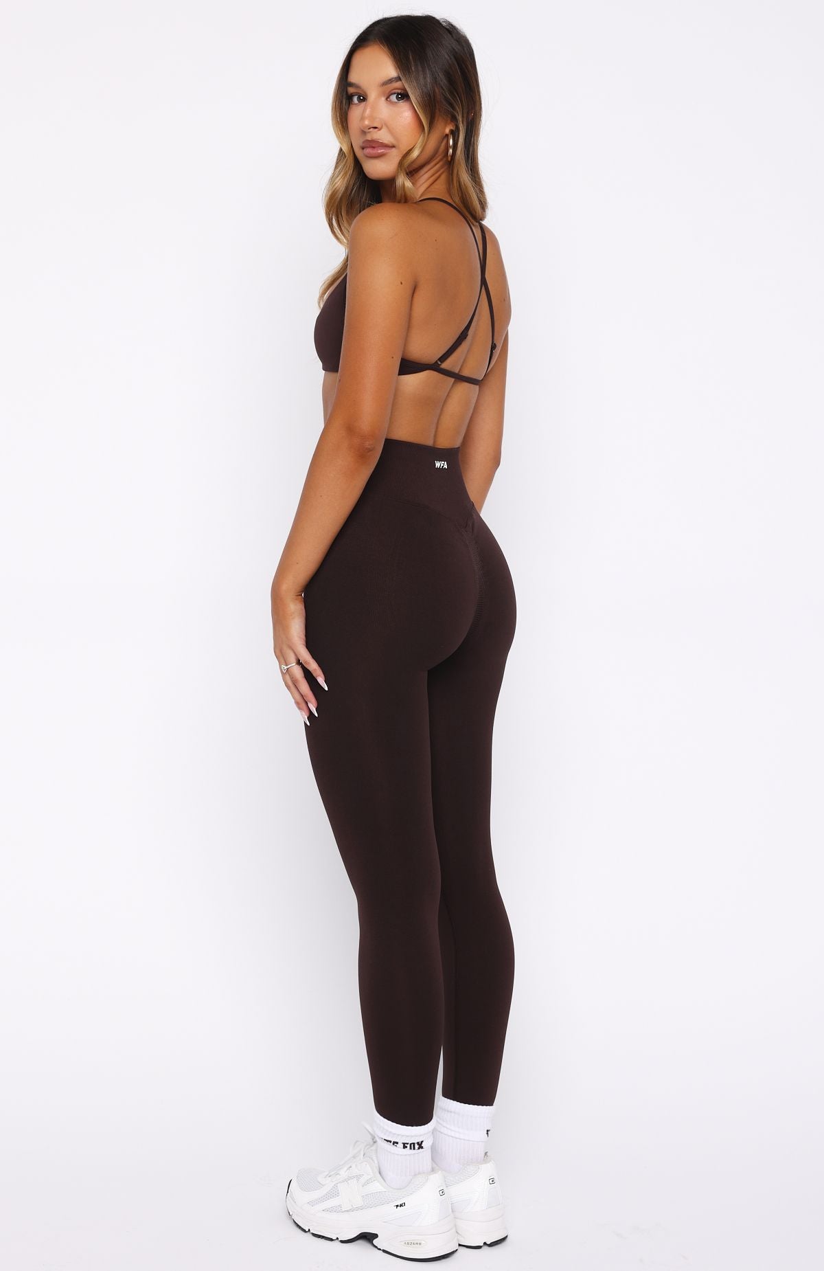 Charge Seamless Leggings Dark Chocolate - Image 5