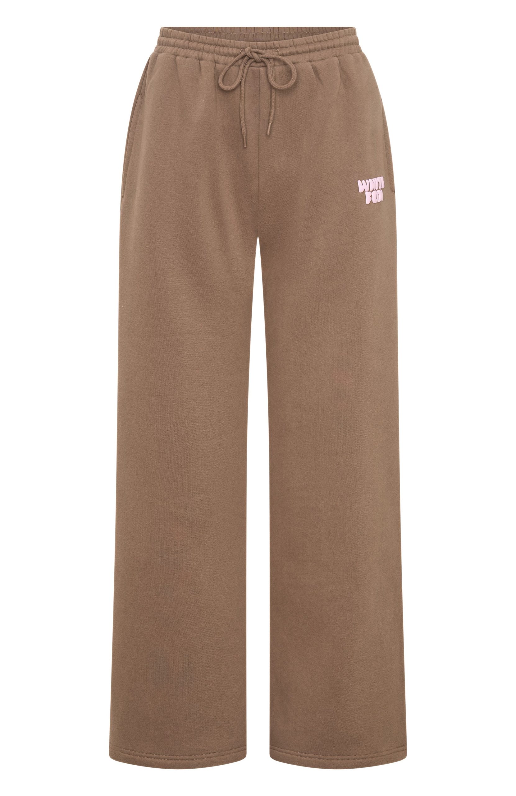 11th Street City Girl At Heart Wide Leg Sweatpants Cinnamon Bun - Image 5