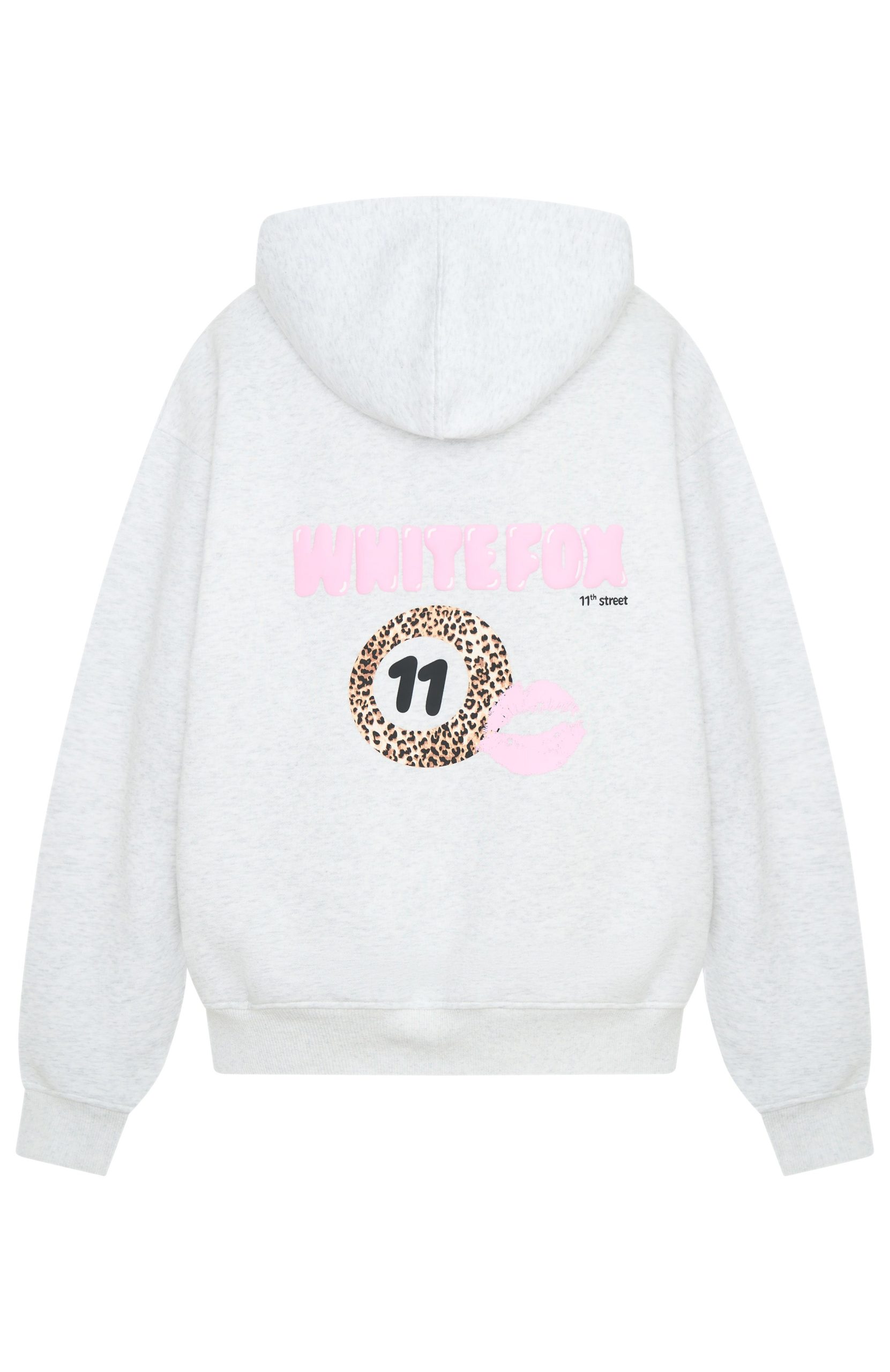 11th Street She's So Lucky Oversized Hoodie Leopard Splice - Image 6