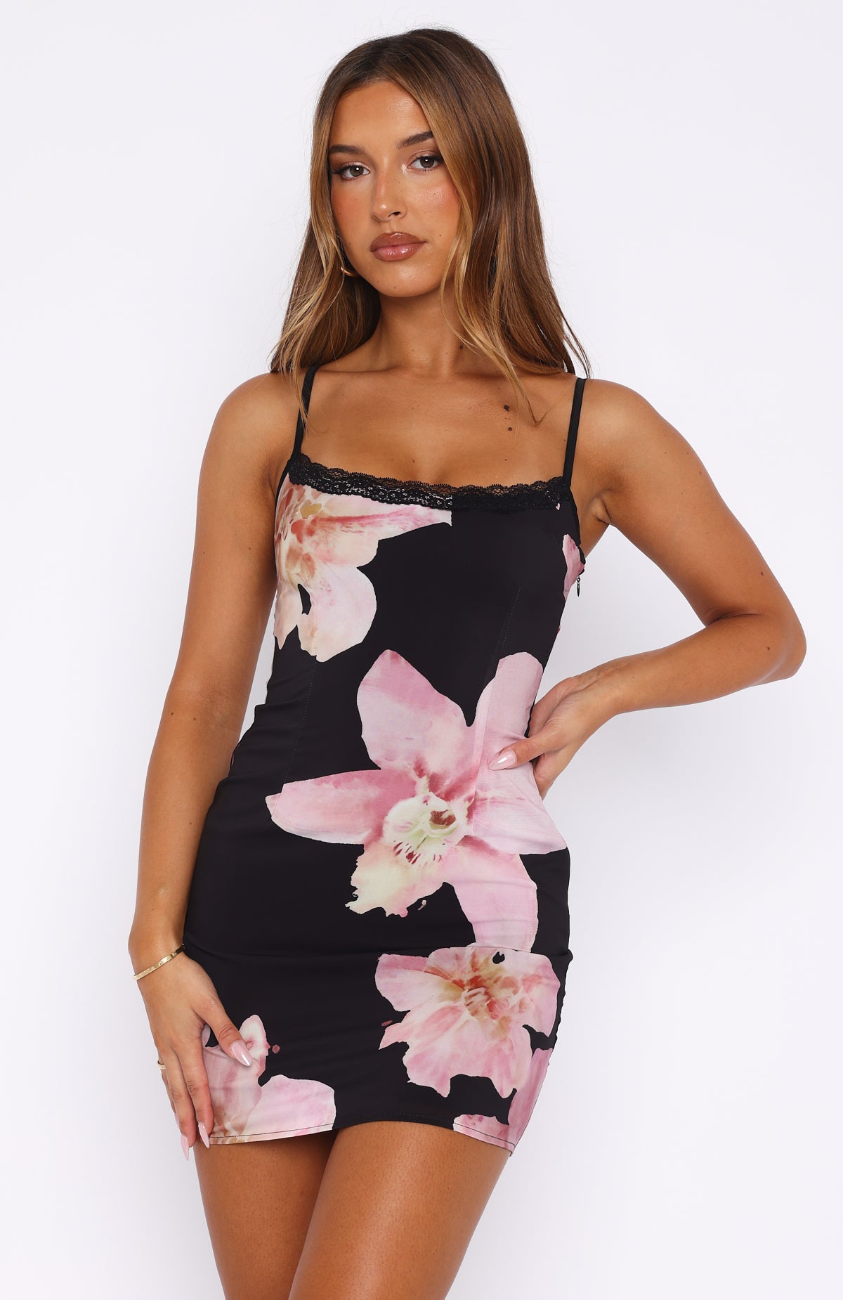 Summer Fling Mini Dress Midnight Orchid - Image 5