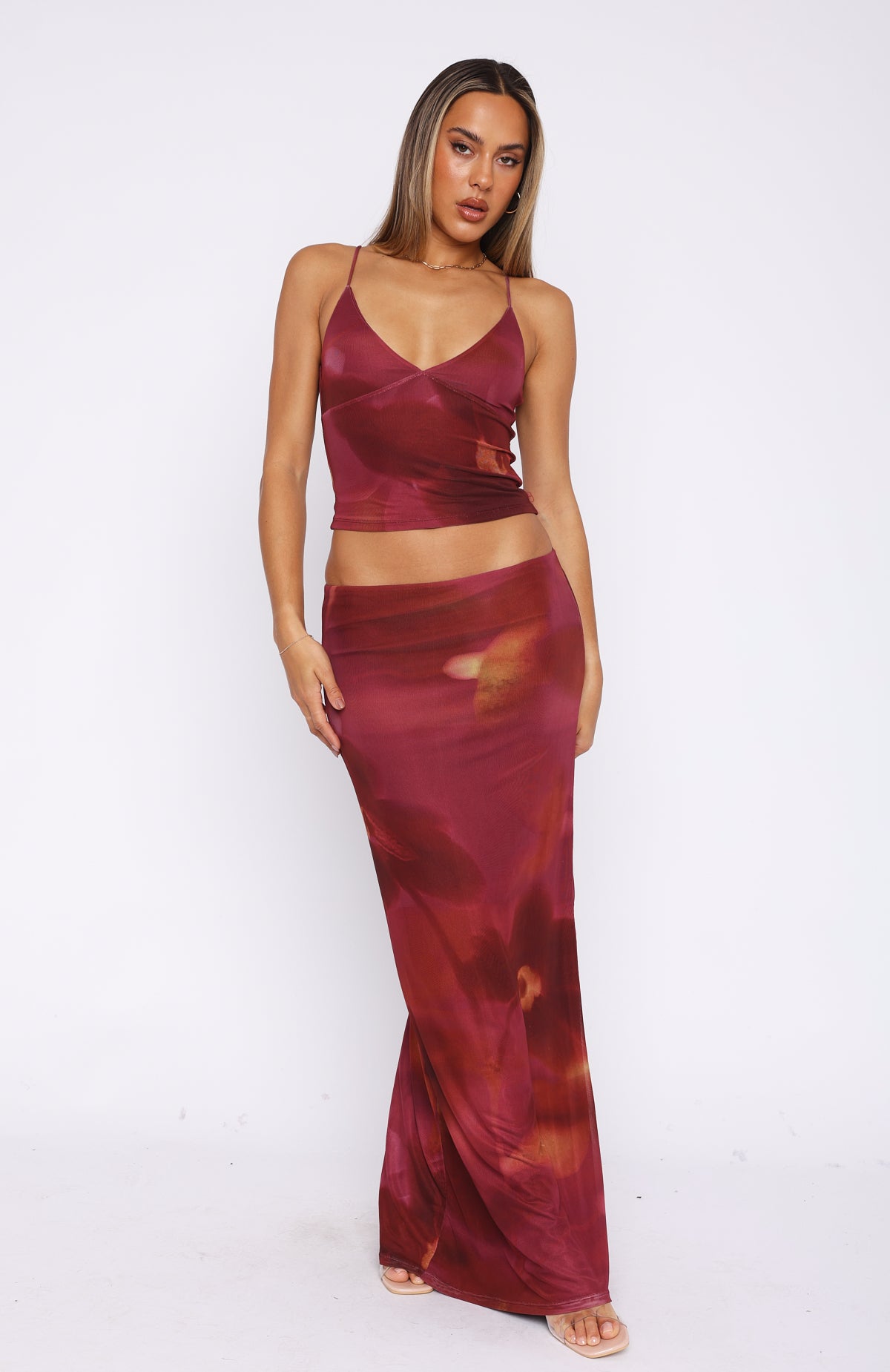 Sunset Girl Maxi Skirt Dark Romance - Image 2