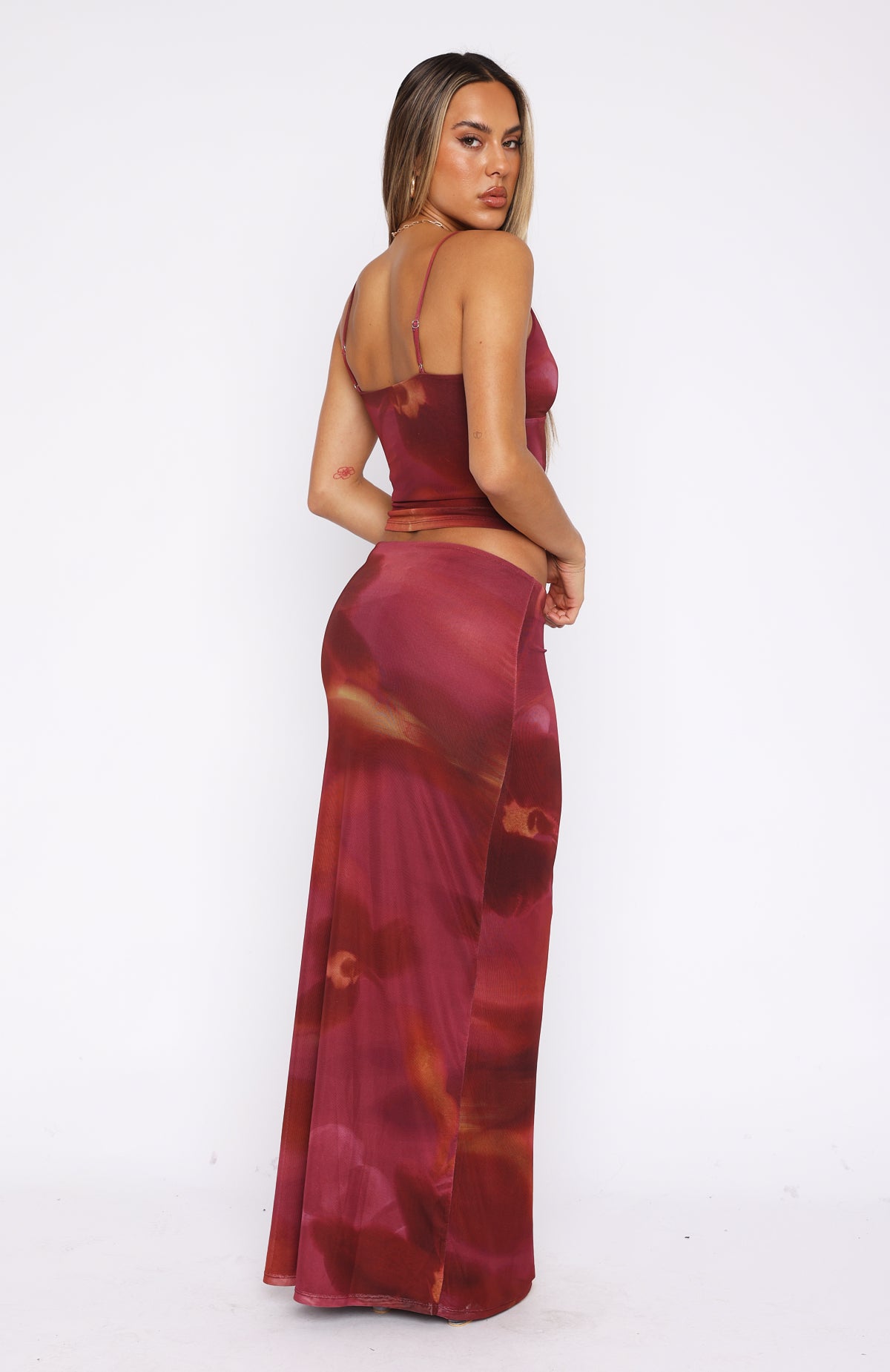 Sunset Girl Maxi Skirt Dark Romance - Image 4