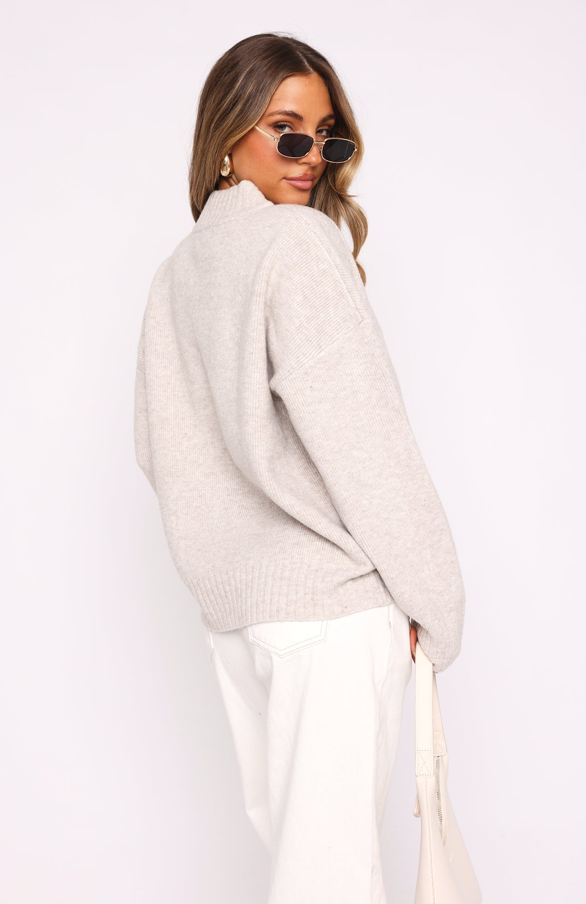 Unbreakable Bond Knit Jacket Cream - Image 4