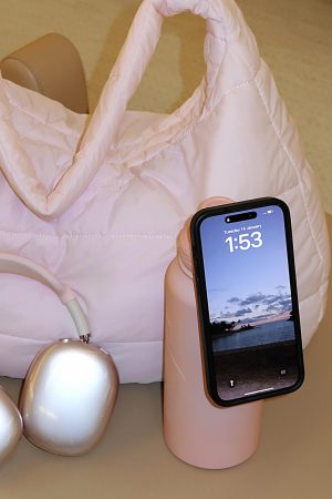 Keeping Cool Magnetic Drink Bottle 1L Baby Pink