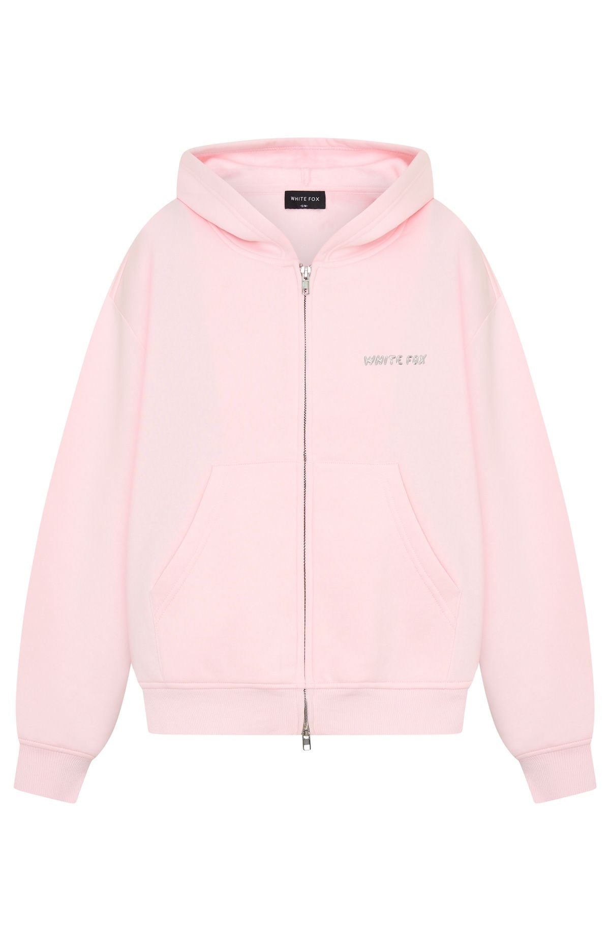 Test Drive Boxy Zip Front Hoodie Icy Pink - Image 6