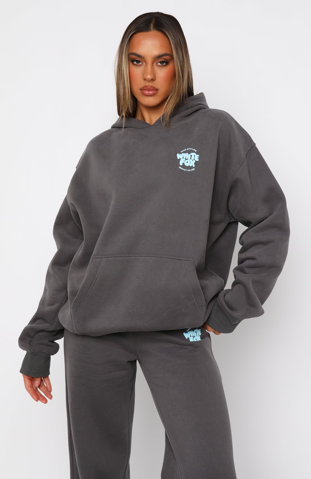 With Love For You Oversized Hoodie Volcanic - Image 2