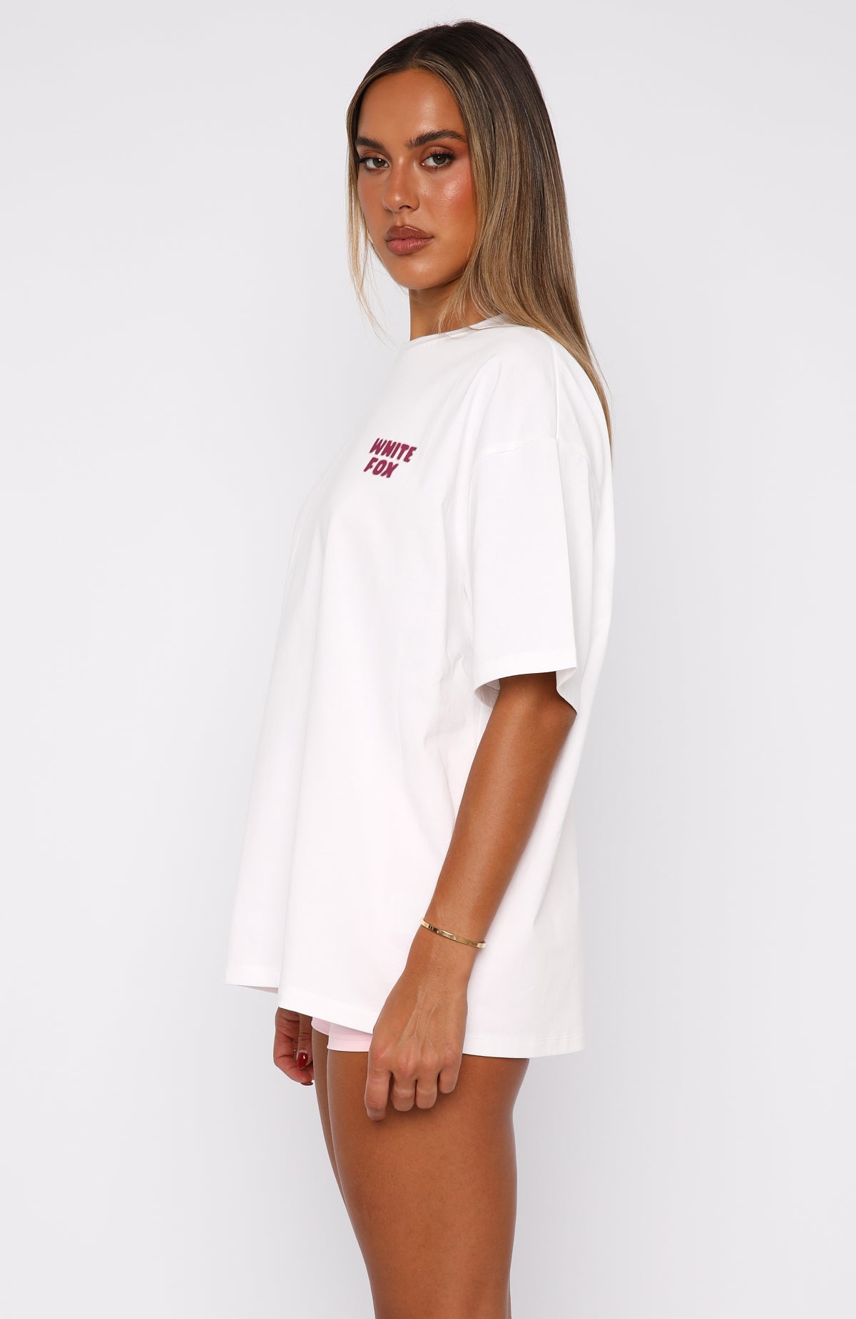 11th Street New York Or Nowhere Oversized Tee Berry Blast - Image 4