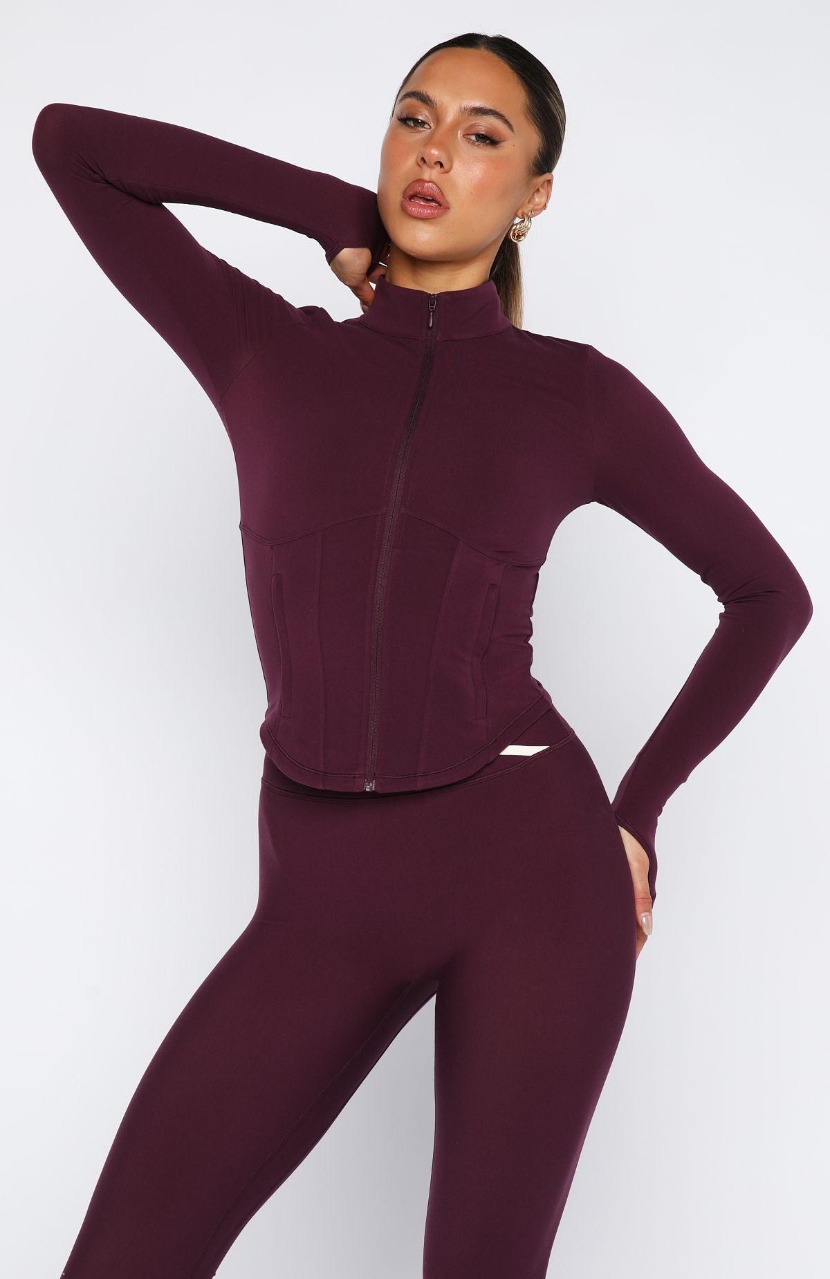 Kickoff Jacket Plum - Image 2