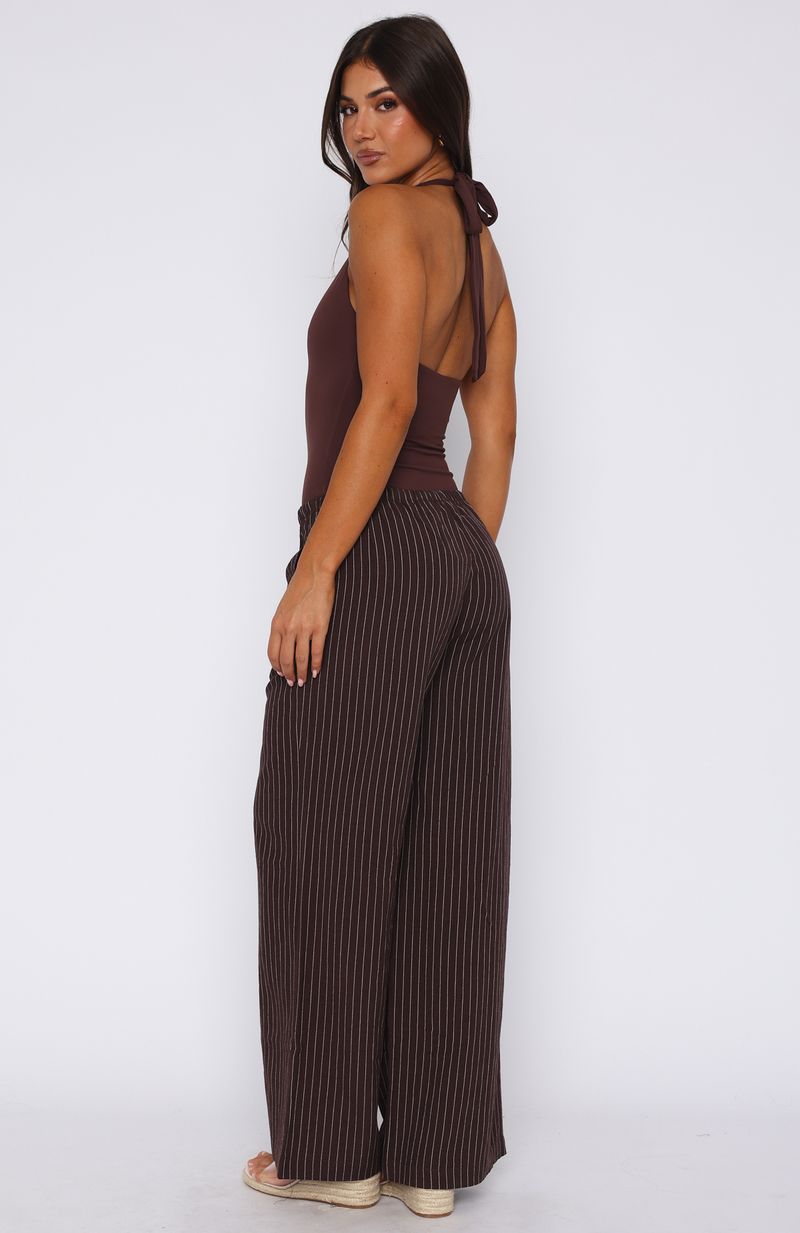 Lost Your Chance Pants Chocolate - Image 4