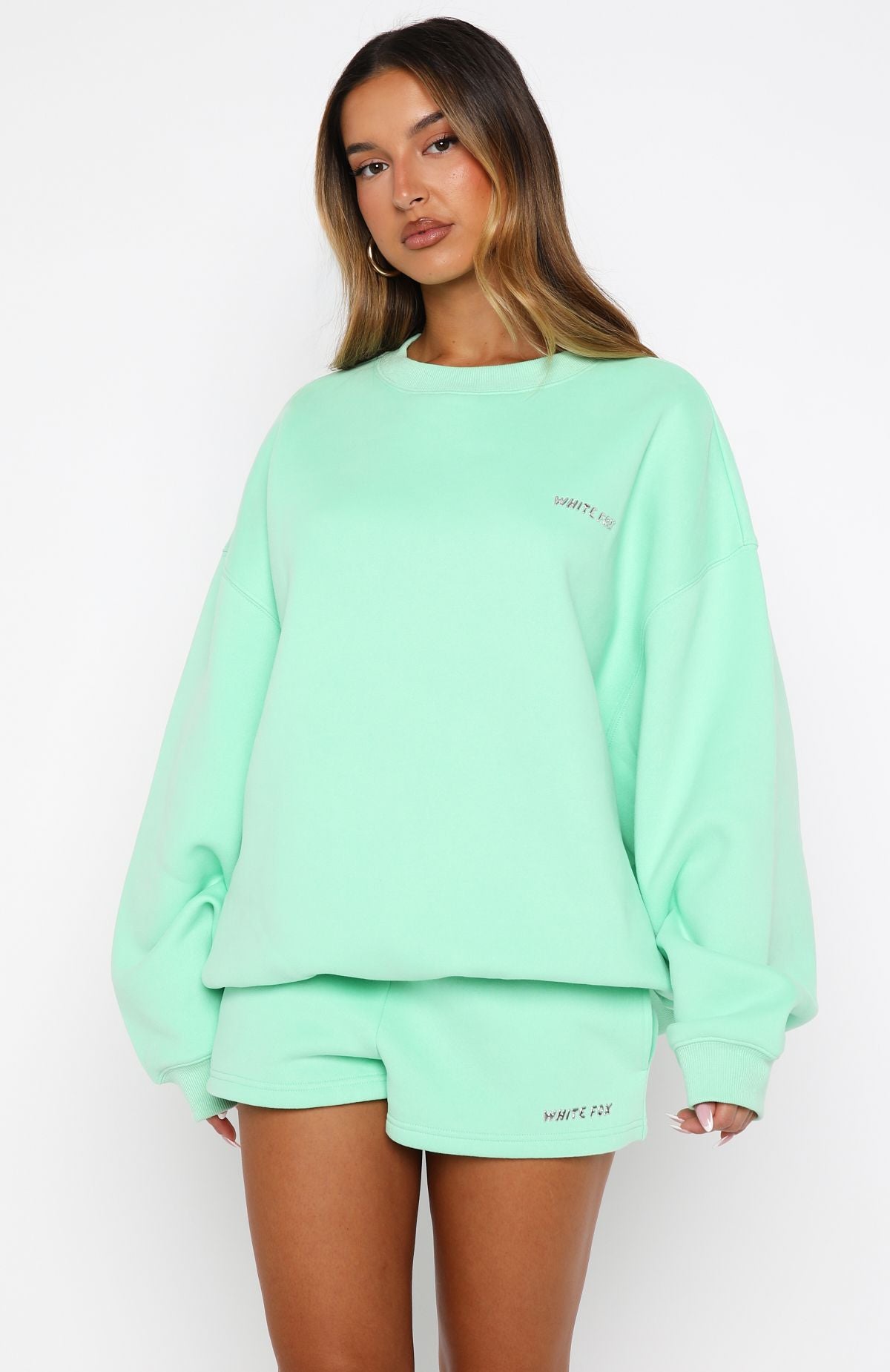 Test Drive Oversized Sweater Mint - Image 2