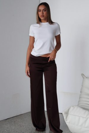 Can't Let Go Pant Chocolate