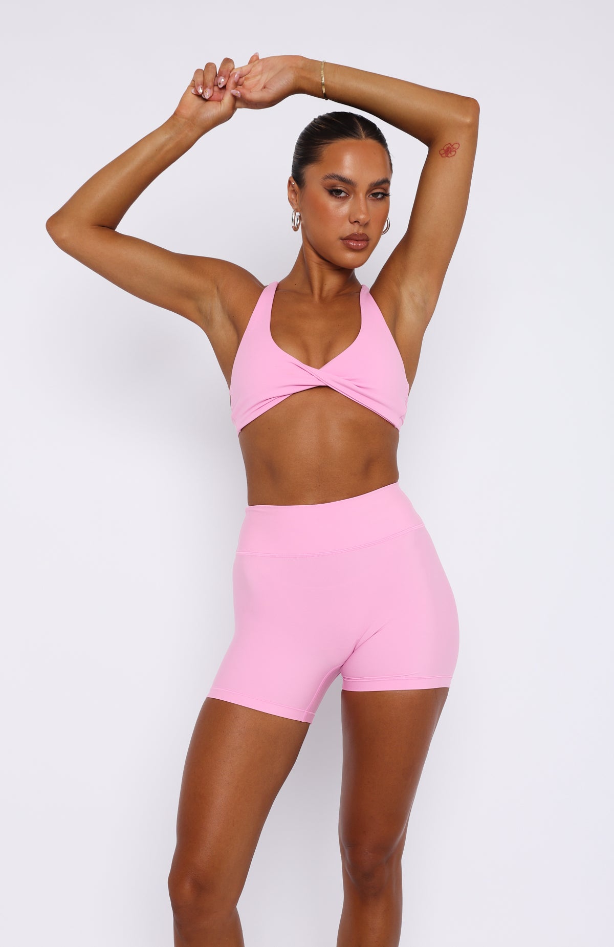 High Definition Sports Bra Baby Pink - Image 2