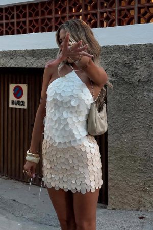 Athens Aura Shell Top White