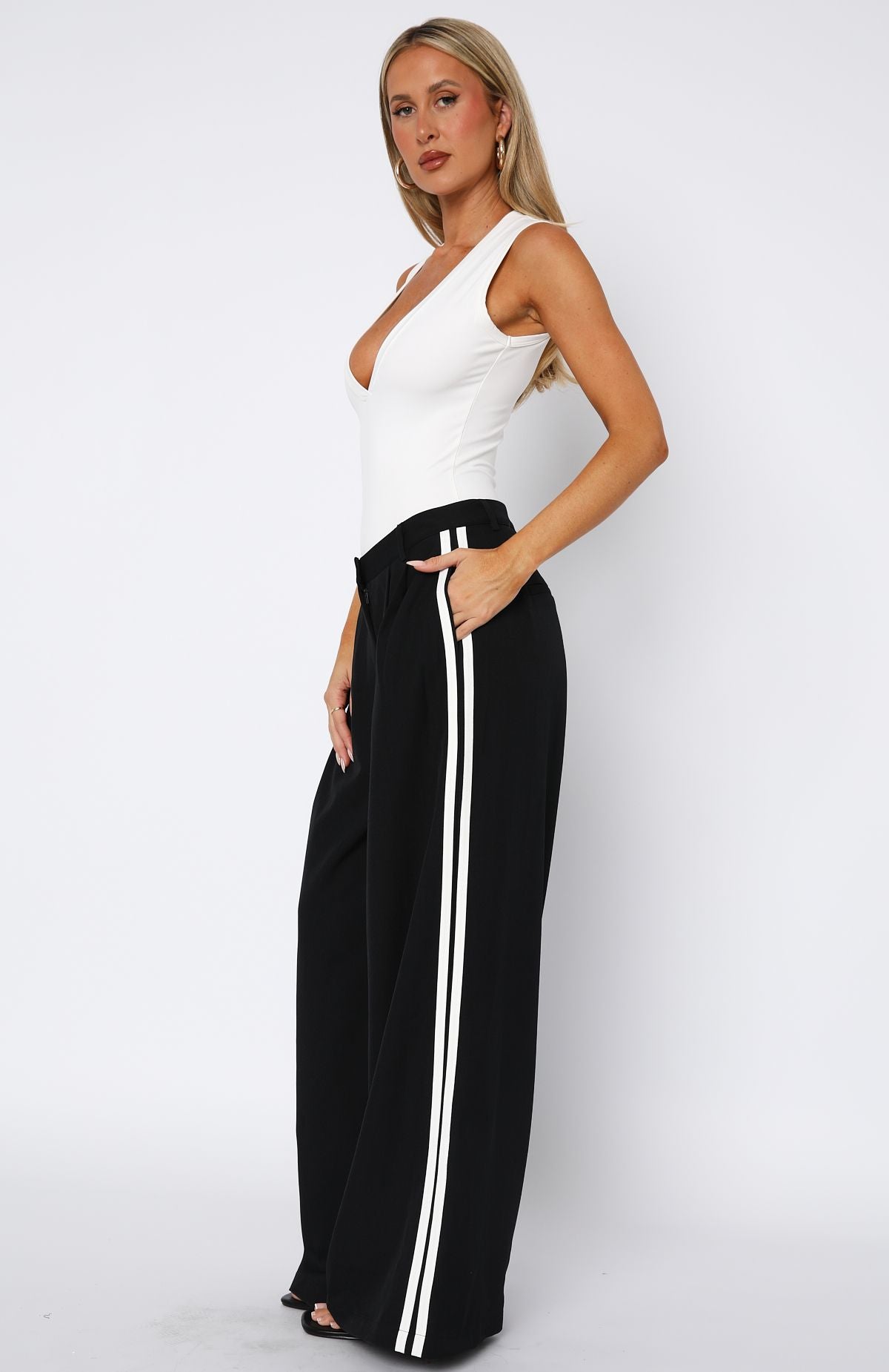 Don't Believe It Pants Navy - Image 4