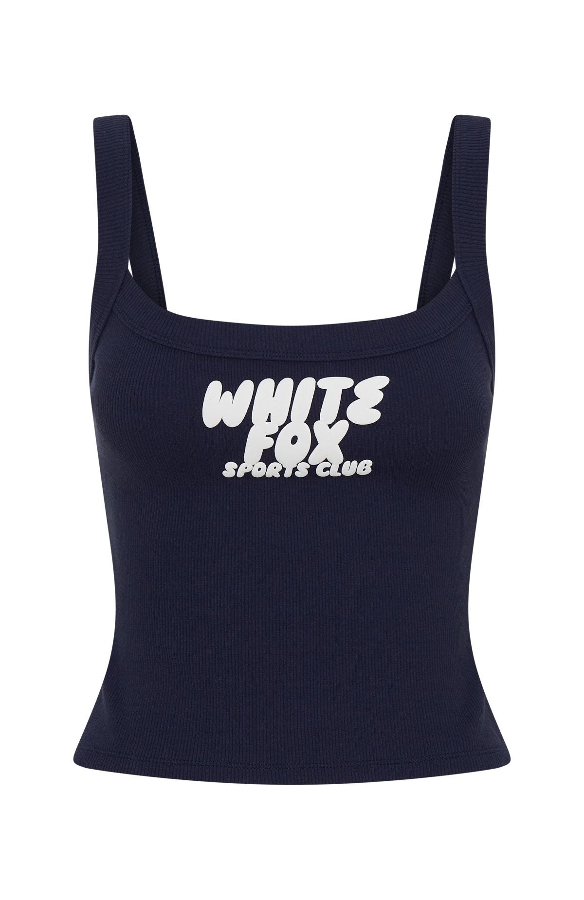 Club 14 Allie Singlet Top Navy - Image 7