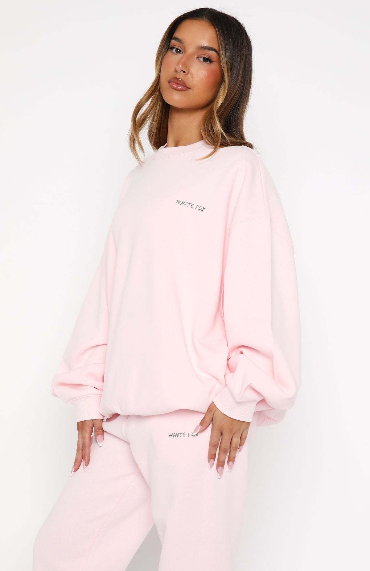 Test Drive Oversized Sweater Icy Pink - Image 3