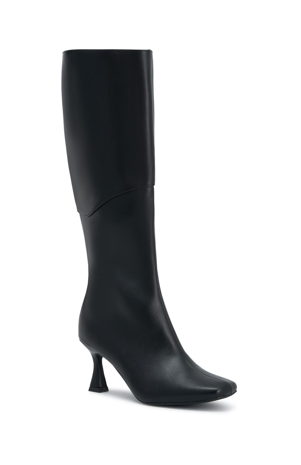 Adriel Knee High Boots Black - Image 3