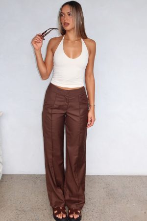 Keep It Cool Pants Chocolate