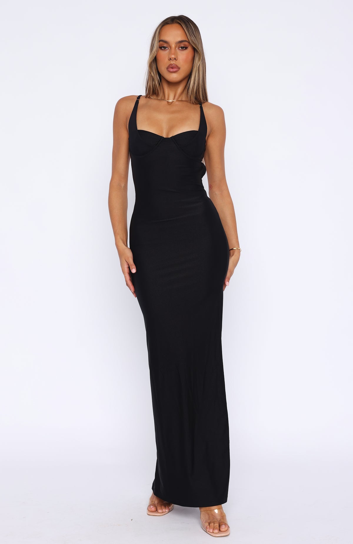 Shooting Star Maxi Dress Black - Image 2