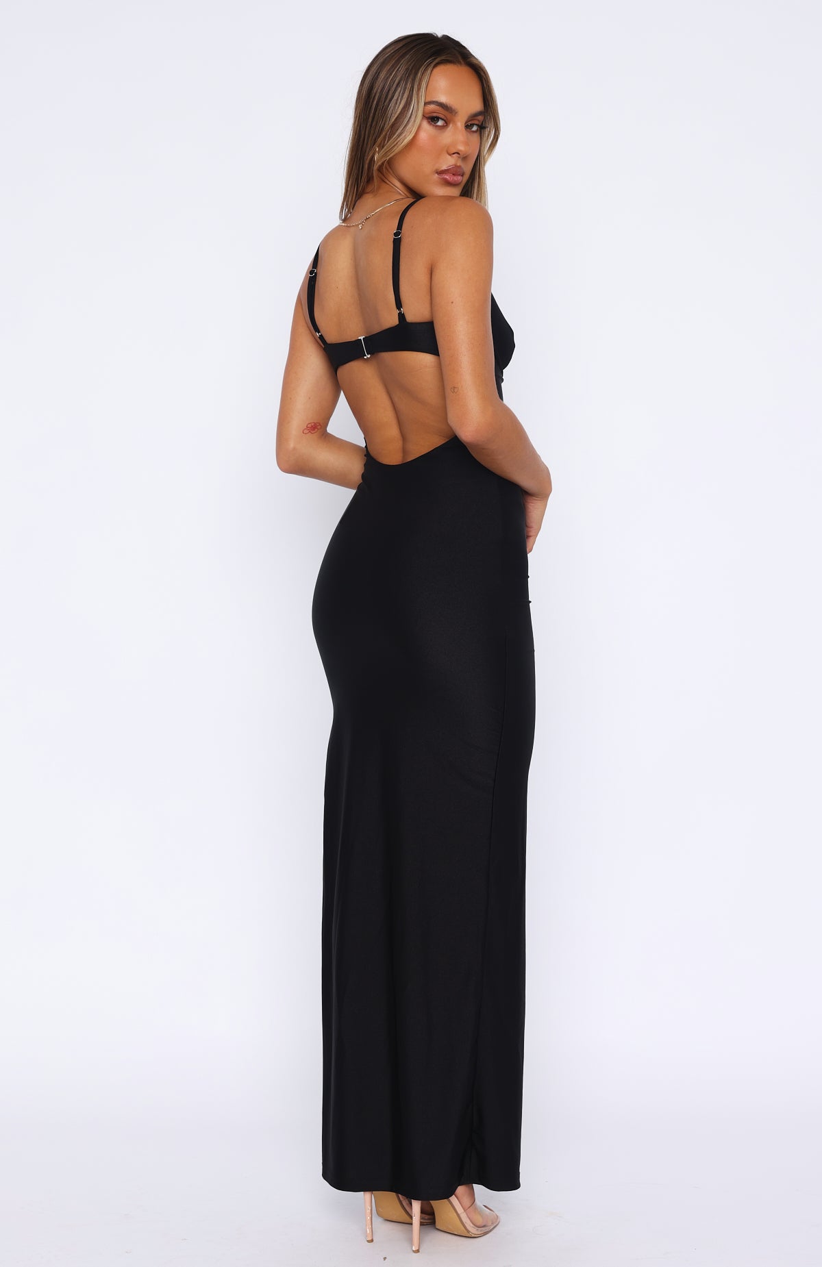 Shooting Star Maxi Dress Black - Image 4