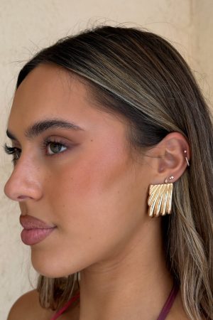 Only One Earrings Gold