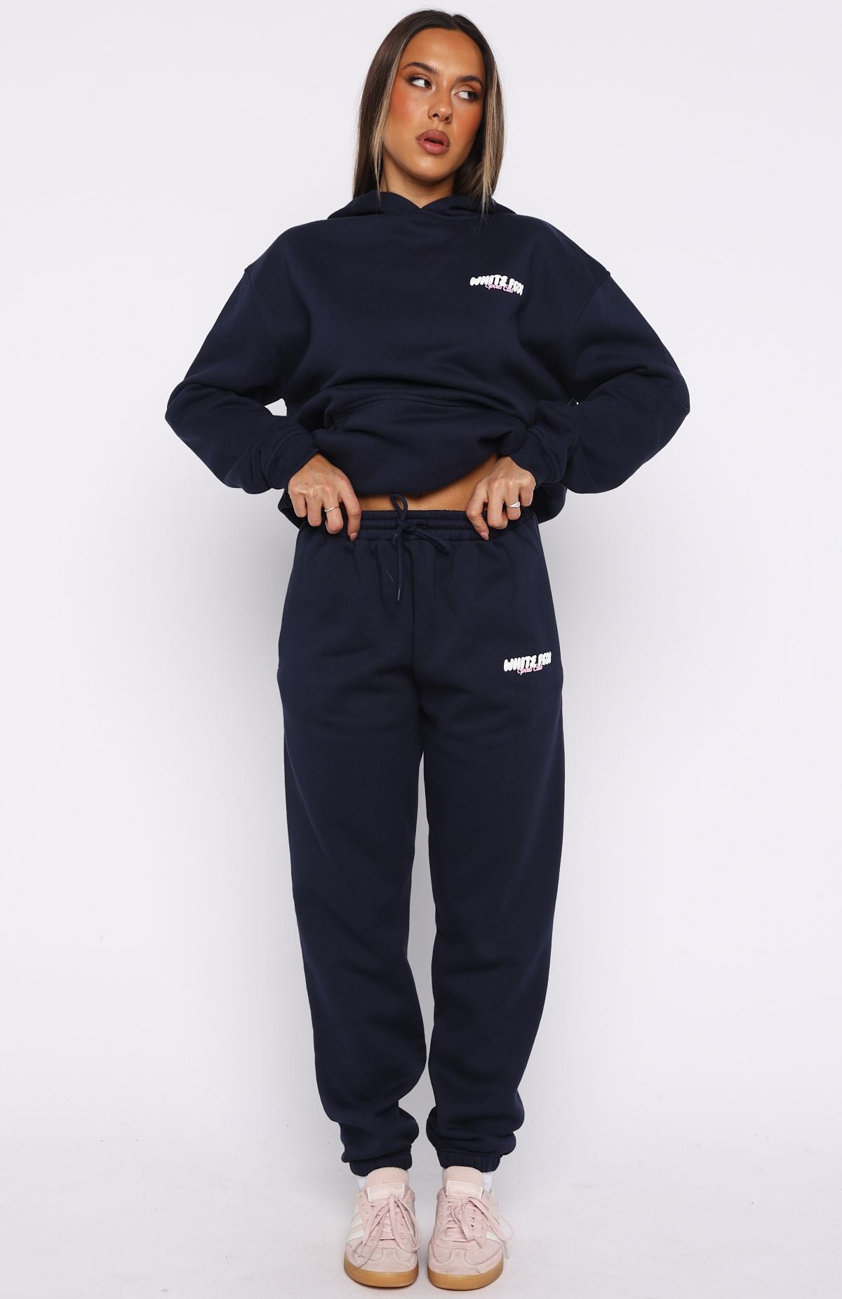 Club 14 Trinity Sweatpants Navy - Image 2
