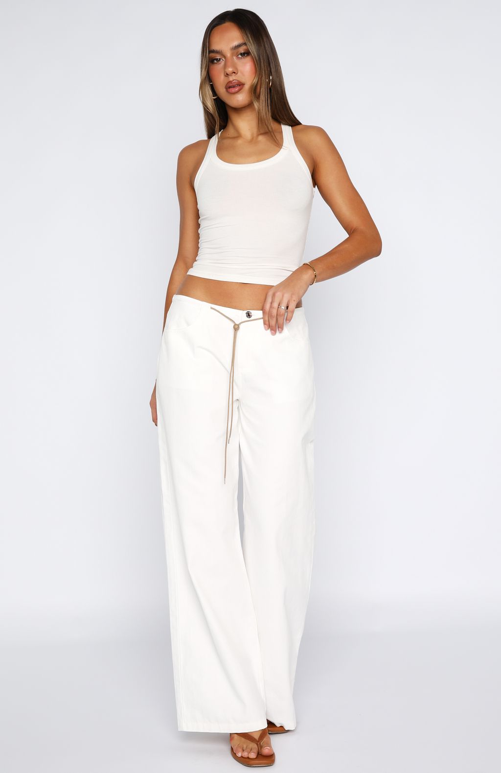 Never Really Over Pants White - Image 2