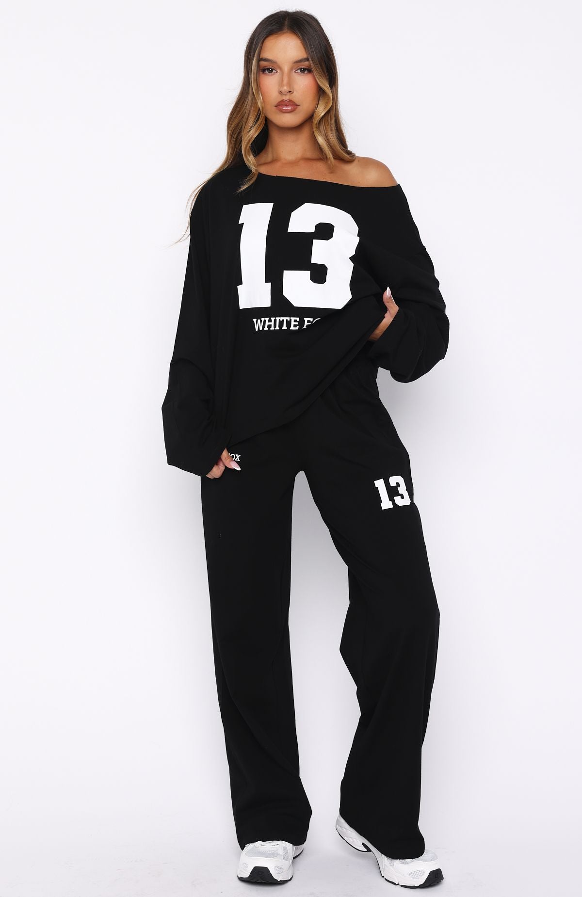 Only One Left Track Pants Black - Image 2