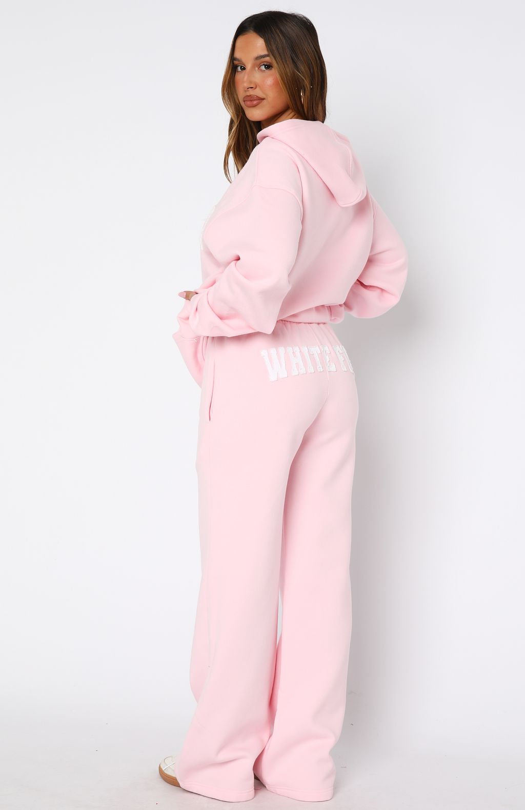 Shout It Out Wide Leg Sweatpants Pink - Image 5