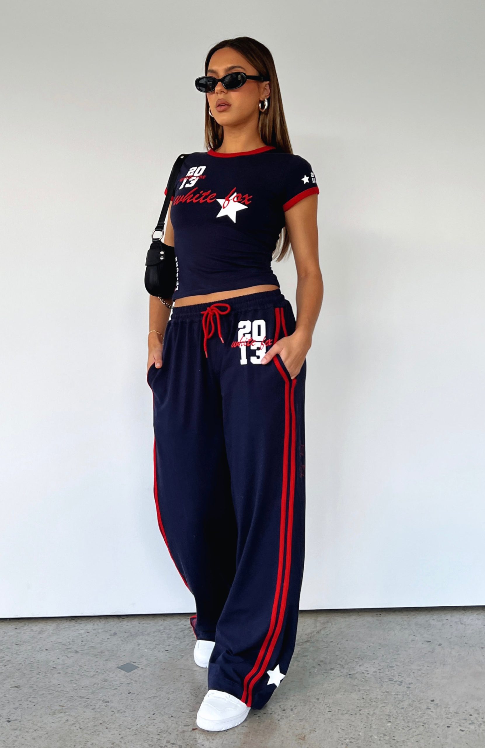 All Star Season Track Pants Navy - Image 5