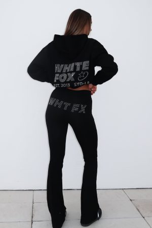 Always Shining Flare Pants Black