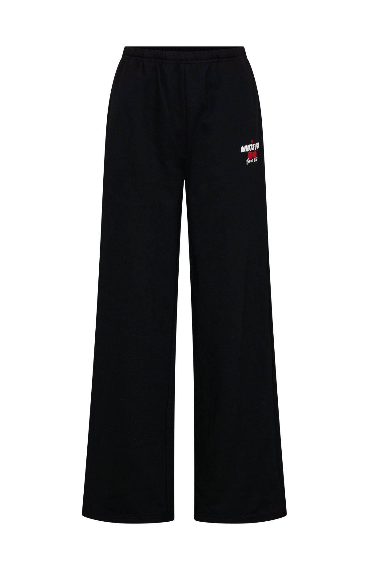 Club 14 Cassie Wide Leg Sweatpants Black - Image 5