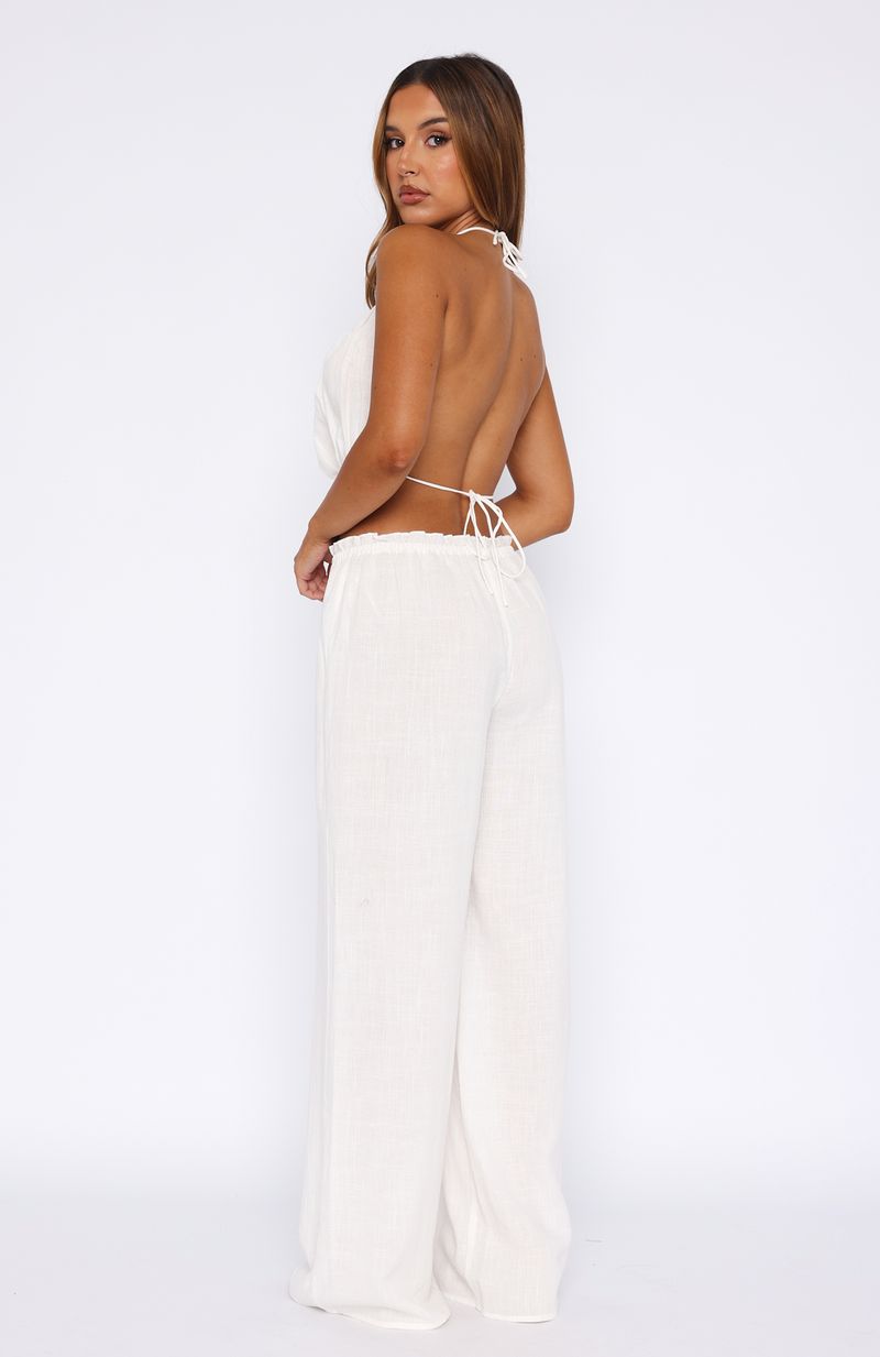Take Me Away Pant White - Image 4