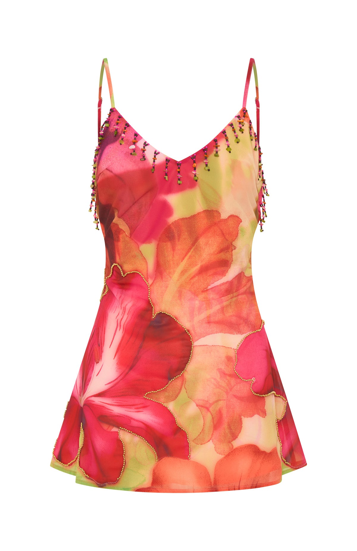 Roman Holiday Mini Dress Tropical Bloom - Image 7