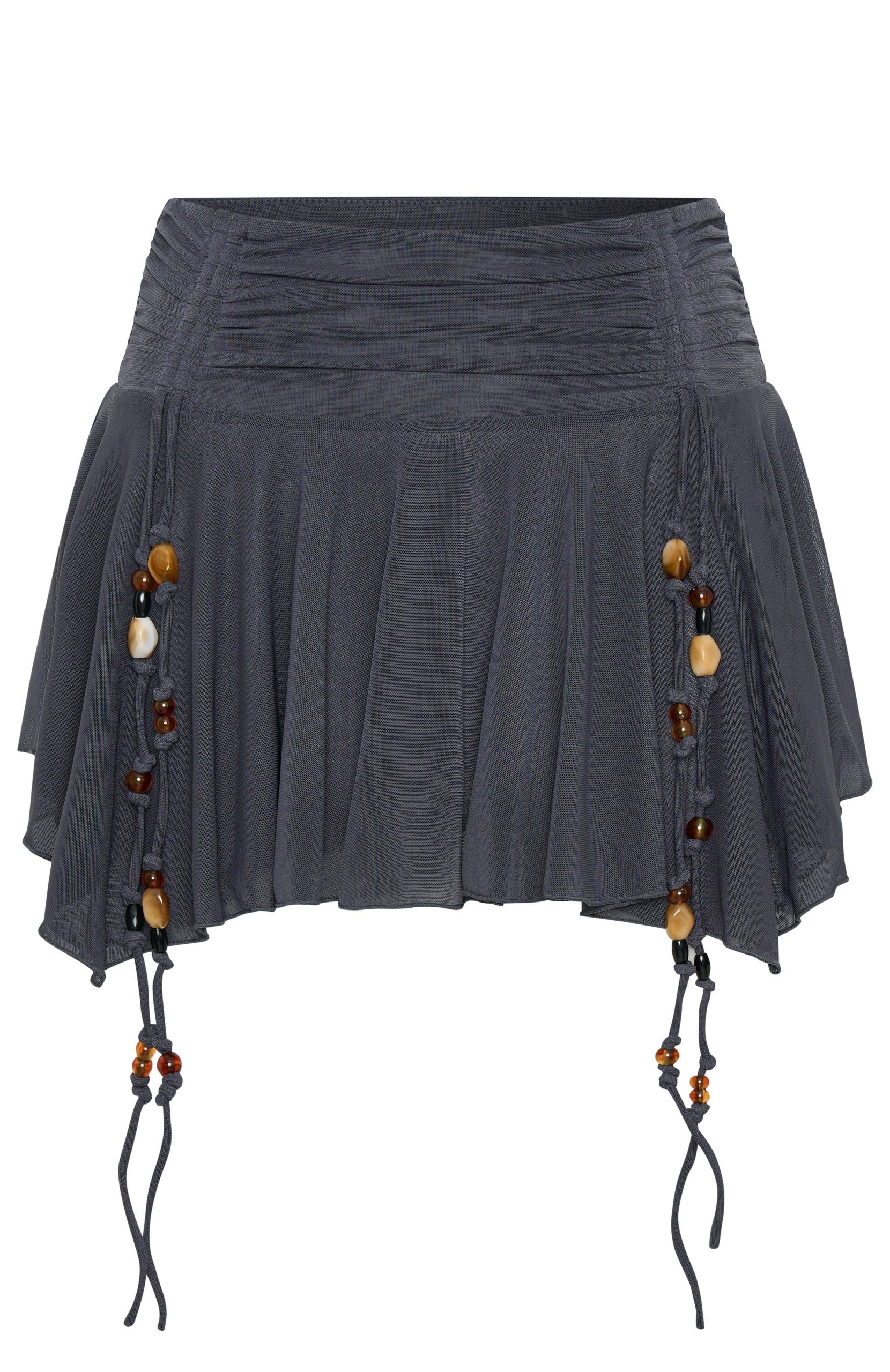 To My Heart Mini Skirt Charcoal - Image 6