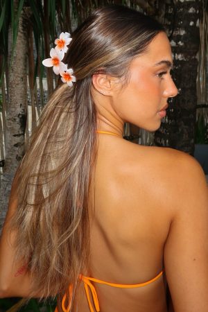 Parker Hair Clip White