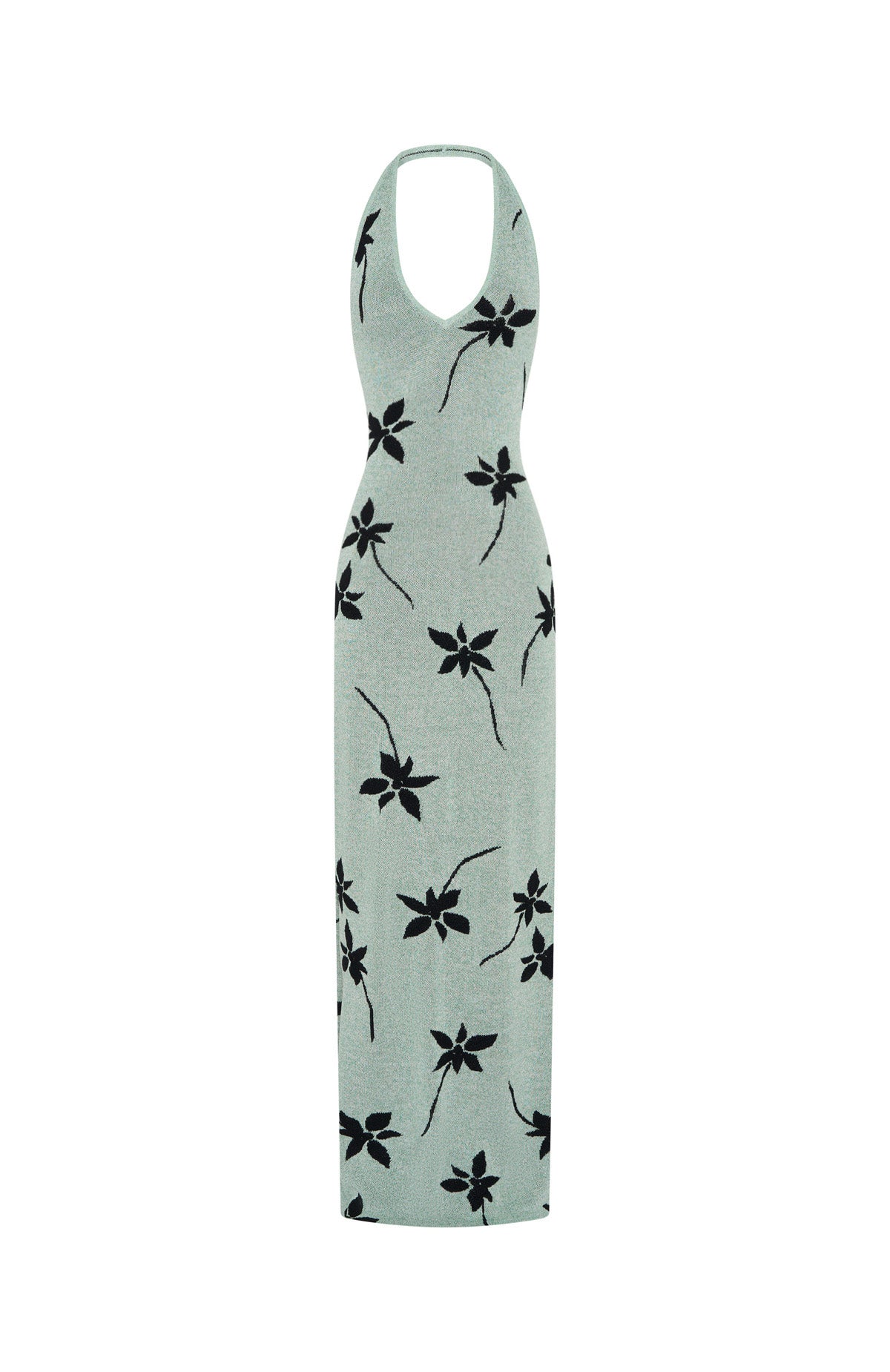 Chasing Heaven Knit Maxi Dress Mint - Image 5