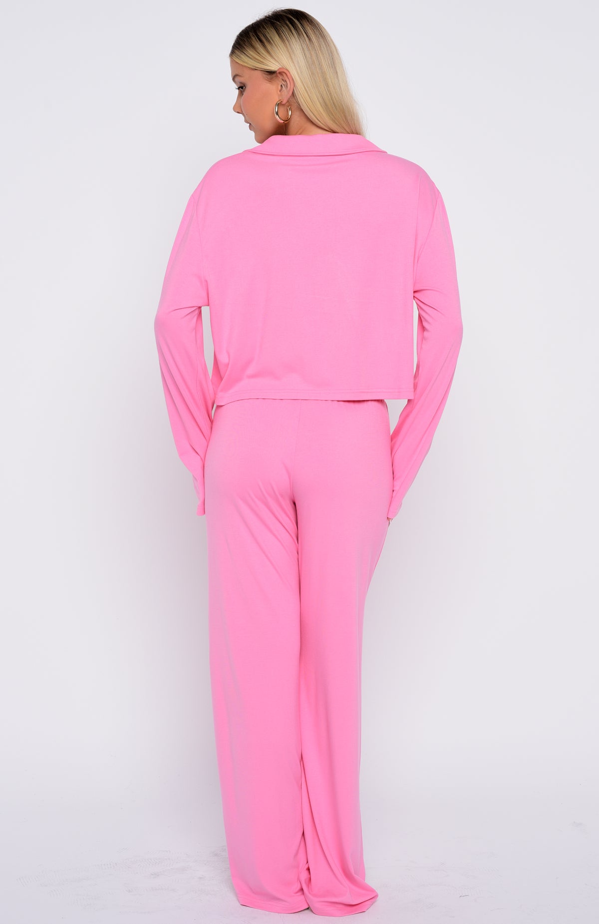 Bedtime Bliss Pyjama Set Bubblegum Pink - Image 4