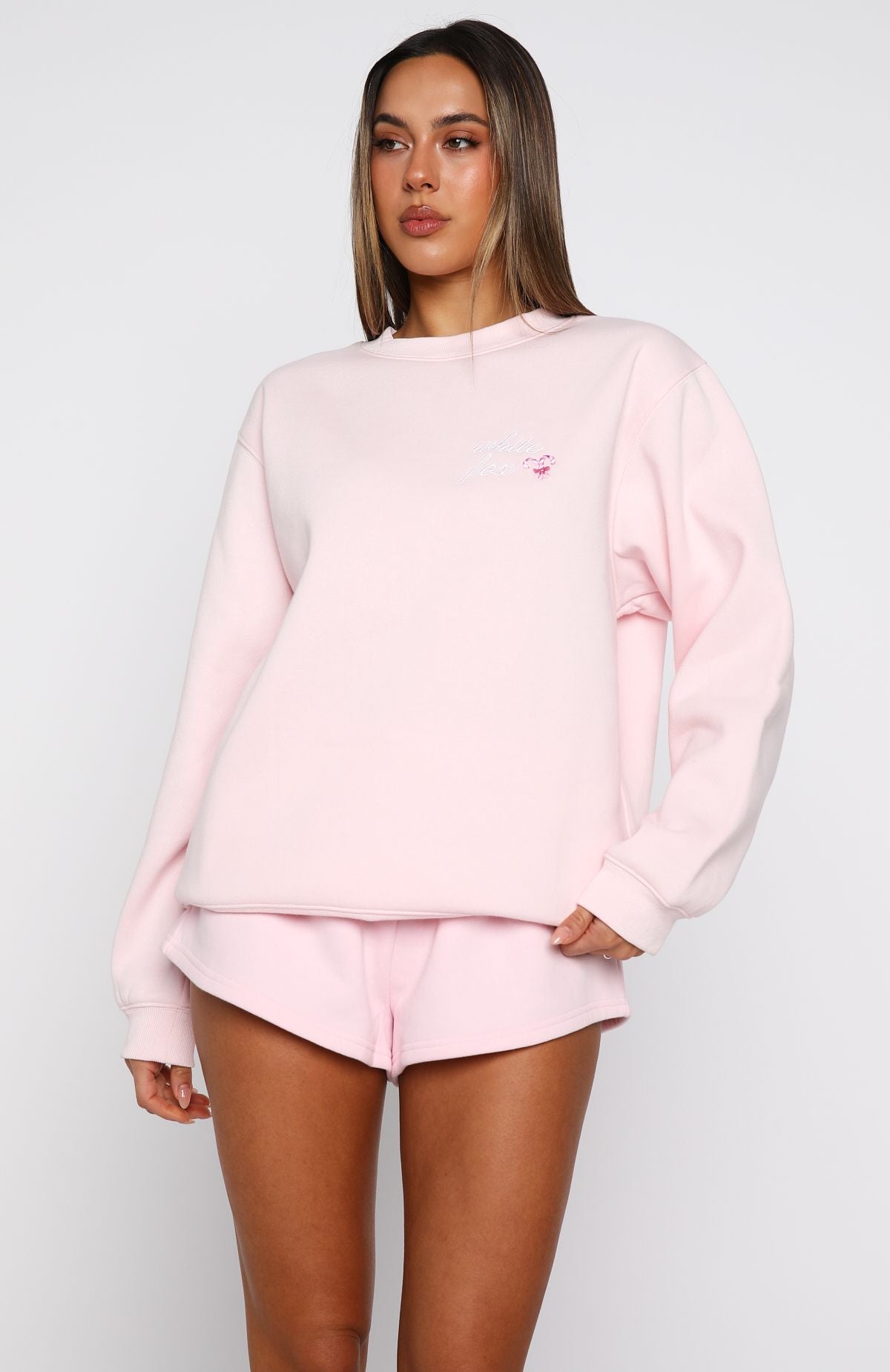 Candy Cane Christmas Oversized Sweater Cupcake - Image 3