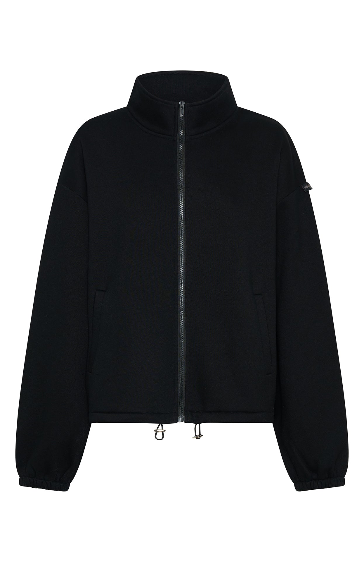 Don't Look Now Zip Front Sweater Black - Image 6