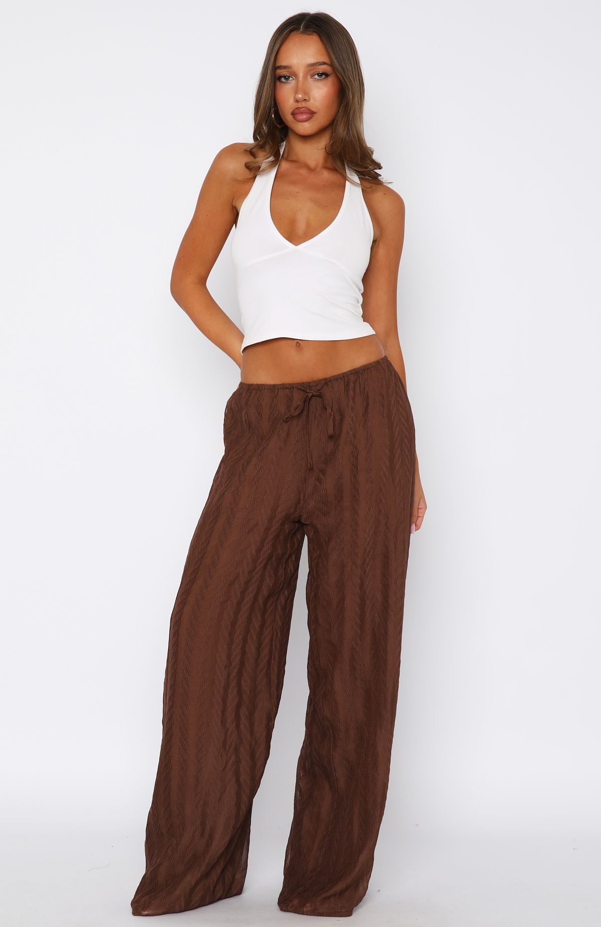 Valley Escape Pants Chocolate - Image 2