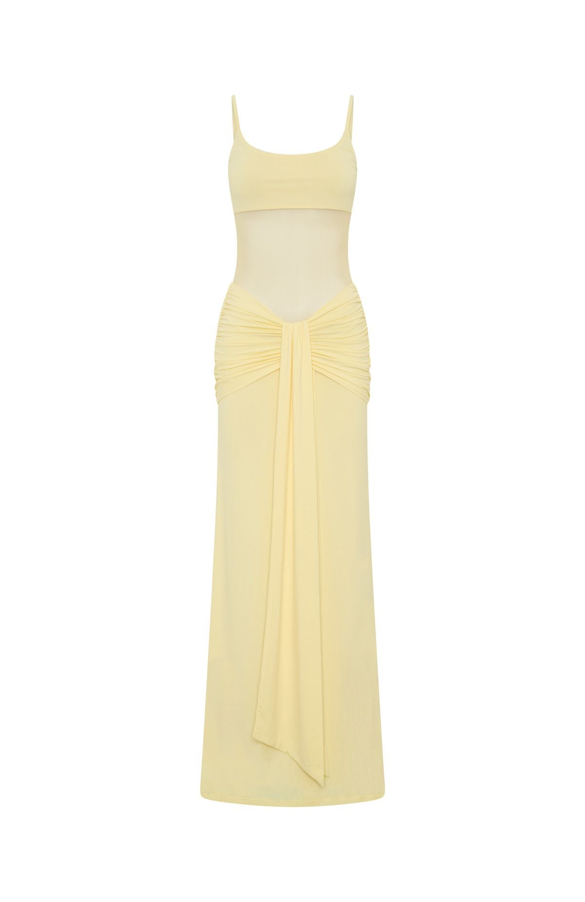Confetti Skies Maxi Dress Lemon - Image 7