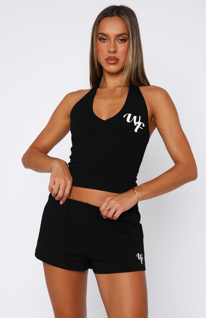 Made Me Better Relaxed Shorts Black - Image 2