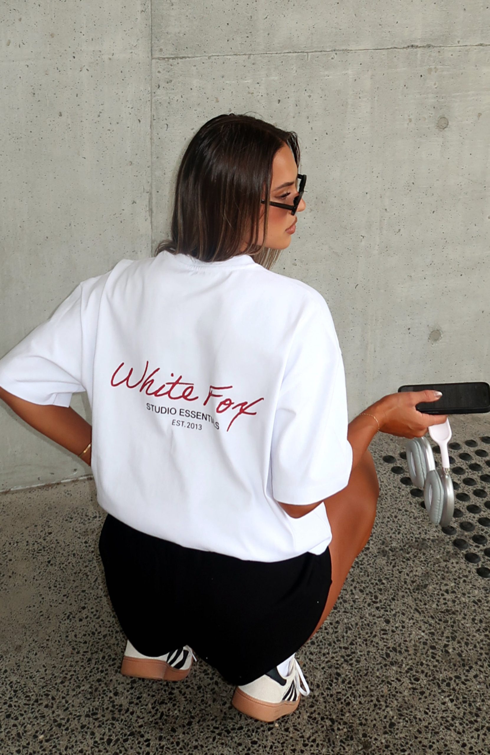 Studio Essentials Oversized Tee White - Image 6