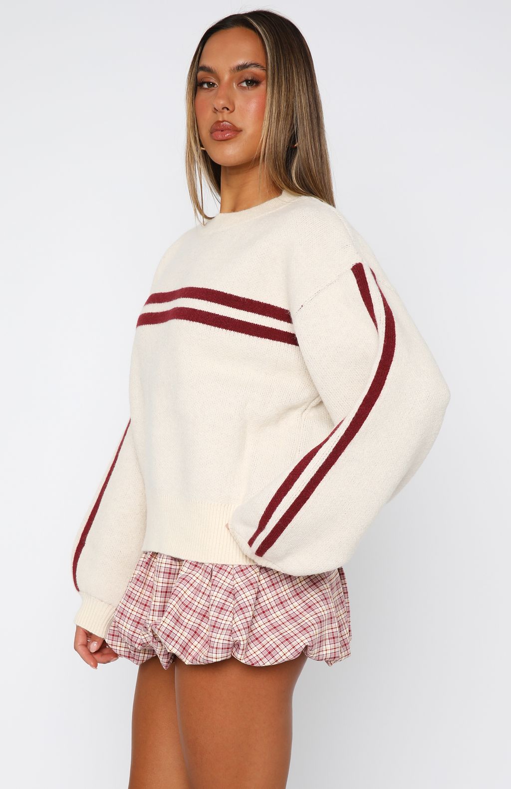 Bring Me Back Knit Sweater Cream - Image 3
