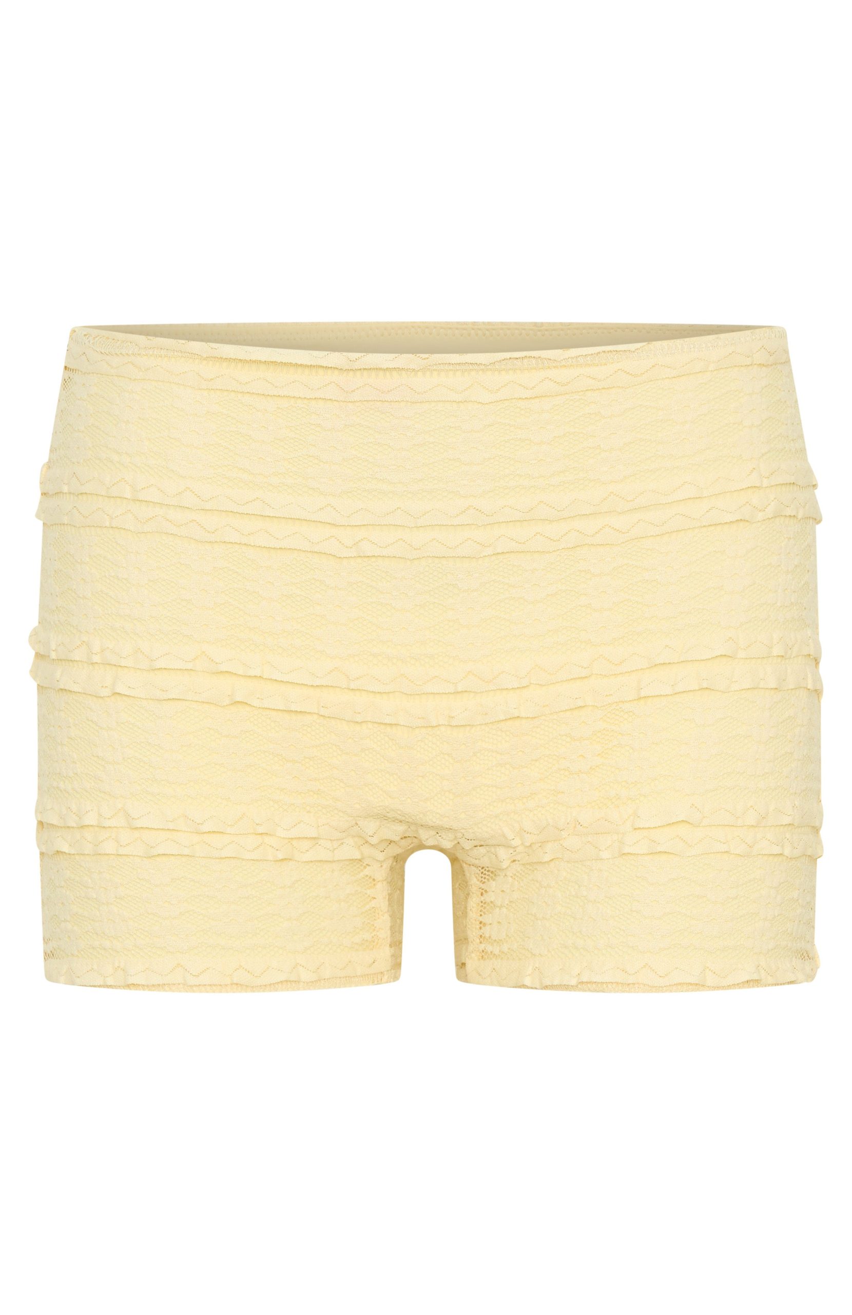 Honeymoon Lace Shorts Lemon - Image 6