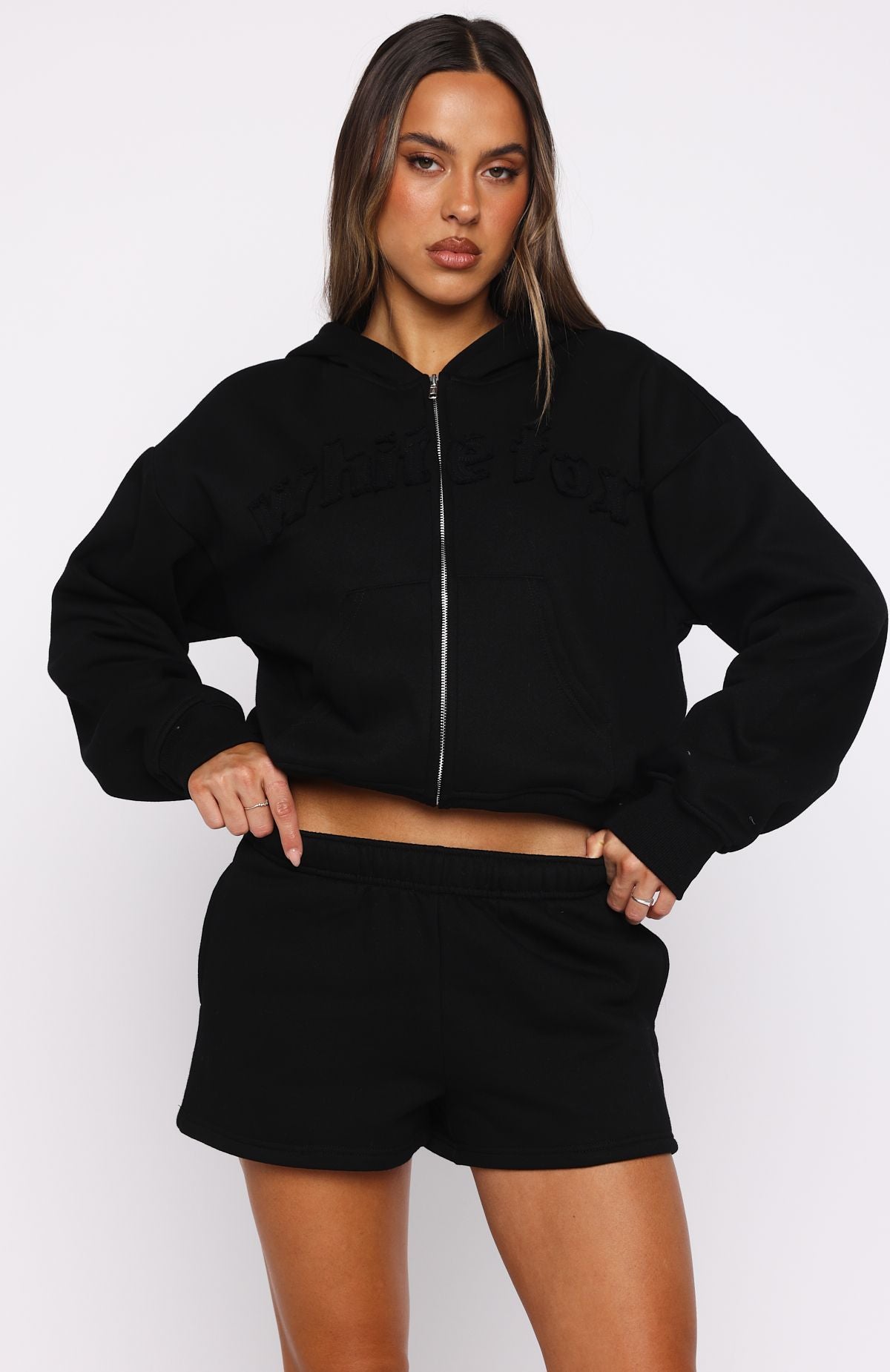 From The Archives Lexi Lounge Shorts Black - Image 2