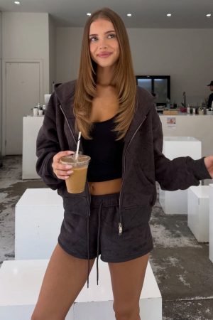 Hiding Away Lounge Shorts Dark Camo